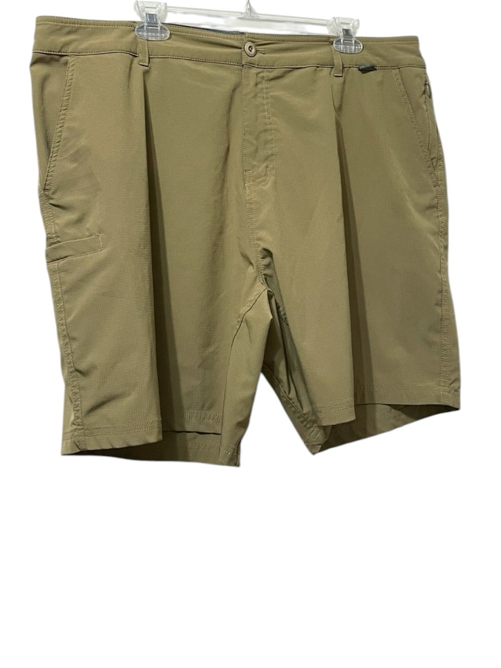 AFTCO Shorts Mens 38 Tan pockets Fishing  Ripstop Outdoor Boating 7” inseam